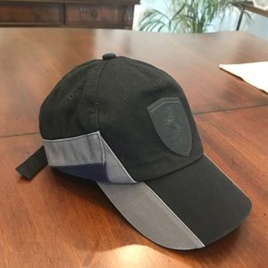 Authentic Ferrari Puma Black and Grey Hat
